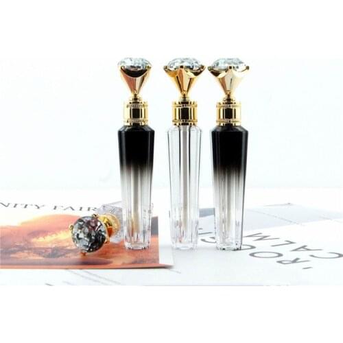 Lip Gloss Packaging Diamond Clear Lip Gloss Tubes Empty Lipgloss Tube Bottle Refillable Lipgloss Bottles Containers