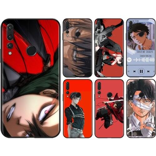 Attack On Titan Ackerman For Huawei Honor 50 SE V30 30 X10 10X 30S 30i View 20 20S RU V20 20E 20i Pro Plus Lite Phone Case