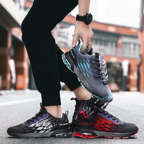 2021 New Mens Running Shoes Fashion Outdoor Sport Sneakers Male Walking Driving Jogging Fitness Shoes Zapatillas Hombre