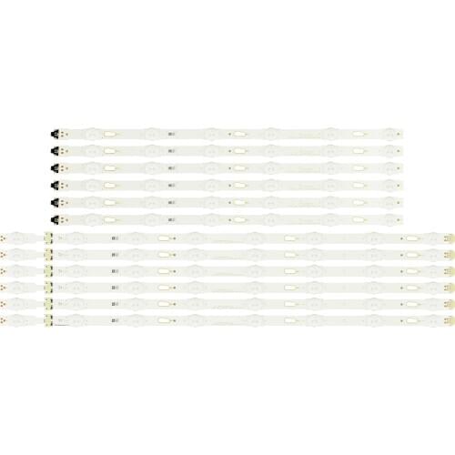 New 12 PCS LED backlight strip For Samsung UE55MU6120K BN96-39659A V5DU-550DCA-R1 V5DU-550DCB-R1 BN96-40099A 40100A LM41-00136A