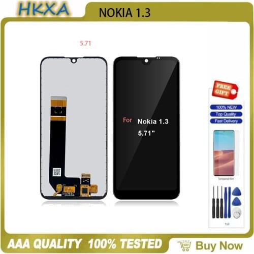 100% Origina For Nokia 1.3 LCD Display Touch Screen Replacement Parts For Nokia 1.3 N1.3 TA-1216 TA-1205 Digitizer Assembly