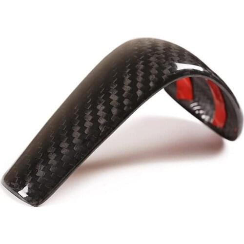 Fit for Mazda BT-50 BT50 2012 2013 2014 2015 2016 2017 2018 2019 2020 AT Carbon Fiber Color Gear Shift Knob Decorator Cover