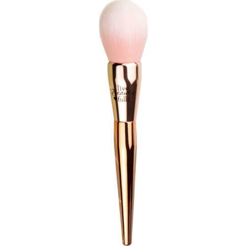 Rose Gold IT225 Cosmetic Makeup Brush for Loose Compact Powder Big Soft Blush Make up Finished Brush