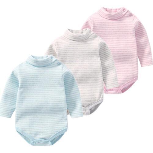 High quality newborn baby boy clothes classic stripe underwear body sleepers pijama newborn girl pajamas cotton nightwear