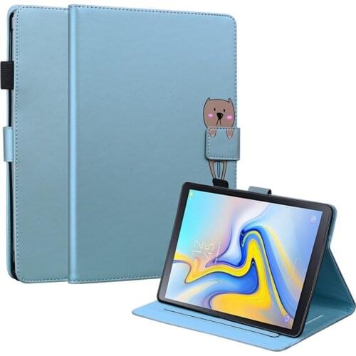 SM-T590 SM-T595 Case For Samsung Galaxy Tab A A2 10.5 2018 Tablet Cover Fundas For Tab A 10.5 Stand Cover Protective Shell T590