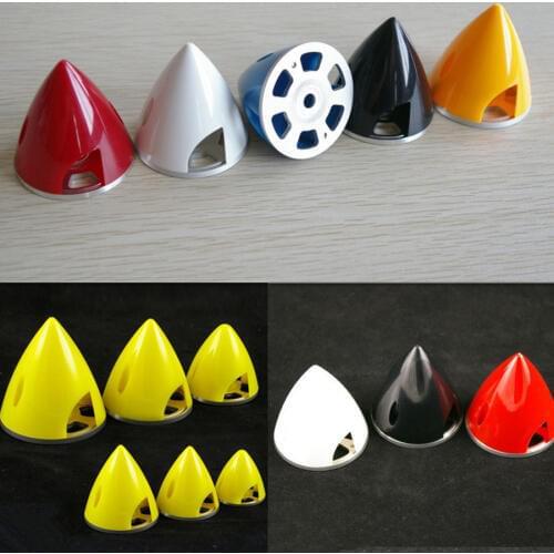 1PC 1.75" 44.5mm 1.75inch Plastic Prop Spinner With Aluminum Back For RC Airplane Spinner
