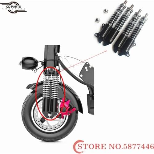 10 Inch Electric Scooter Double Drive Hydraulic Front Shock Absorber 12mm Thick Double Oil Pressure Strong Shock Absorption