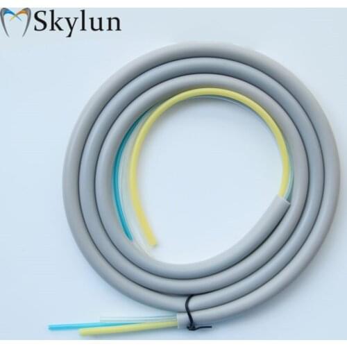 10PCS Dental Chair Unit 4Holes Handpiece Hose Silicone Tubing Handpiece Tube Without Connector SL1114