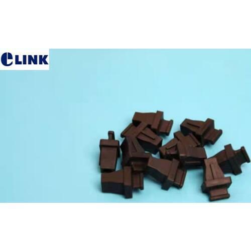 100pcs EPON/GPON SFP dust plug SFP dust cap for SC SX PON ONU module OLT protective cover black free shipping ELINK