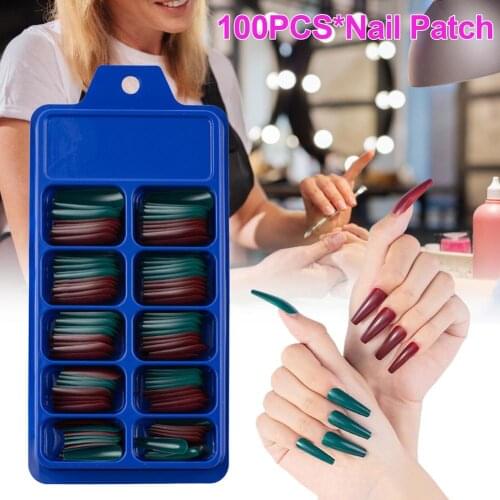 100PCS Nail Patch Natural Artificial Nail Decoration Accessories Made of High Quality ABS Environmental Protective Material