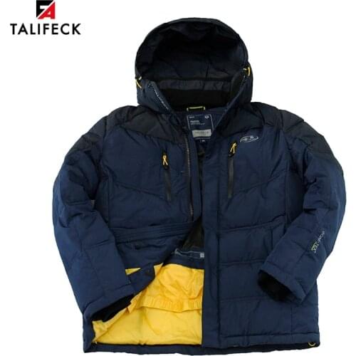 2021 New Men Winter Jacket Warm Cotton Thick Winter Coat Mens Patchwork Padded Jacket Parka Overcoat Russian Size Men Clothes