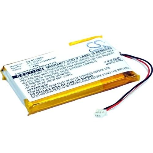 2021 Battery For GlobalSat BP02-000540 11-TR151-LIB-TN1,Telenav TR-150,Telenav TR-151,TR-150 2000mAh / 7.40Wh