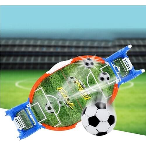 Children Mini Table Top Football Shoot Game Board Toy Set Desktop Soccer Indoor Fun Toy for Kids Parent-Child Interaction Game