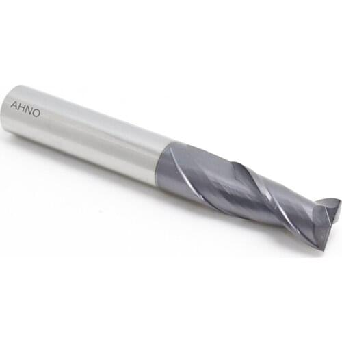 HRC45 CNC Tungsten Carbide Mill Bits 2 Blades 1mm 2mm 3mm 4mm 5mm 6mm 8mm 10mm 12mm 14mm 16mm to work Wood, Steel, Iron, Plastic