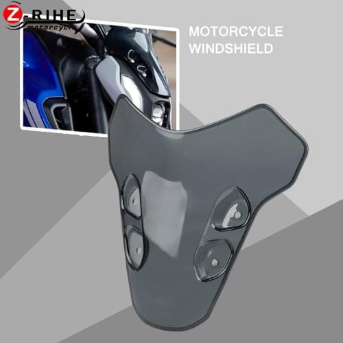 MT07 Motorcycles New Accessories Windshield Windscreen Air Wind Deflector For Yamaha MT-07 MT 07 mt07 2021 21 Motorbike Parts