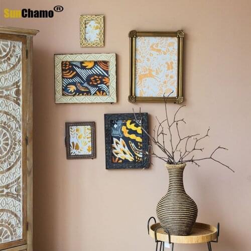 Nordic Wall Decoration Set Porch Living Room Decoration Pendant Wall Homestay Retro Old Creative Wall Hanging Decor Aesthetic