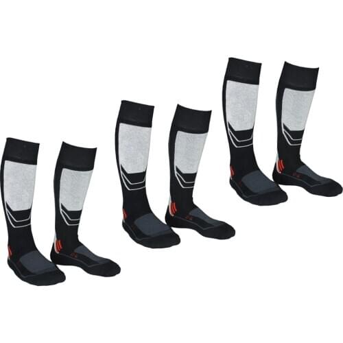 Unisex Mens Women Quality Hike Walking Sport Sock Winter Warmer Female Long Crew Boots Socks Wear-Resistant Warm Skiing