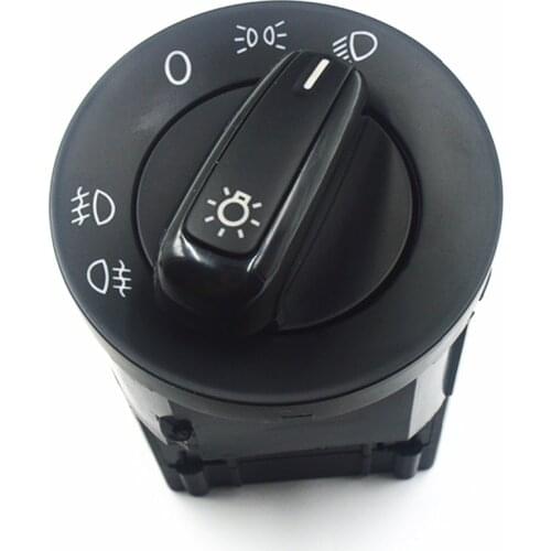 New Headlight Fog Lamp Control Switch For VW Volkswagen Polo 6R UP Seat Mii 2012-2016 6R0 941 531C / 6R0 941 531E