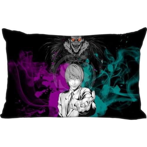 H-P298 Custom Rectangle Pillow Case Death Note#3 Excellent Quality Zippered Soft Pillowcase SQ00826@H298
