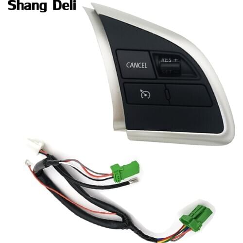 Steering Wheel Button Cruise Speed Control Switch With Cable For Mitsubishi ASX 2013 2014 2016 Space Star 2013-2015