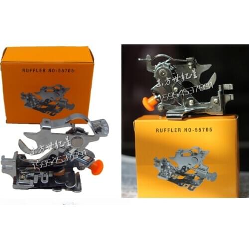 PLEATED PRESSER 55705 YELLOW BOX / HOME-THICK MATERIAL SEWING THIN MATERIAL UNIVERSAL PRESSER