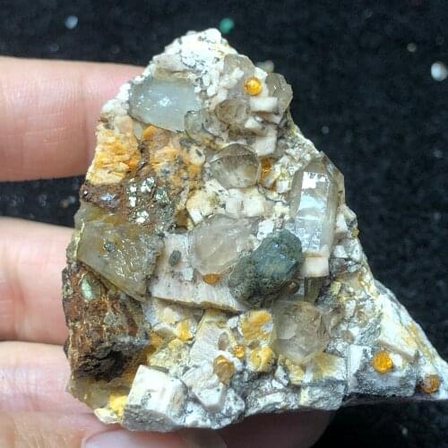 65.2g100% natural crystal, mica, feldspar, mineral specimen, stone, home decoration, healing energy, teaching collection jewelry
