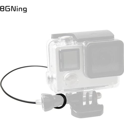 Anti-Lost Wire Safety Rope Strap Lock Lanyard Insurance Buckle Wrist 30cm 60cm for Gopro Hero 7 8 9 YI 4K SJCAM Action Cameras