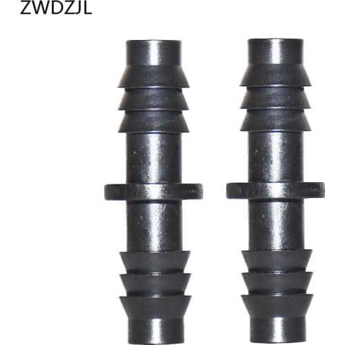 Garden irrigation Connector 3/8" 8/11 2 way Connector straight barb hose repair Garden hose adapter 10pcs