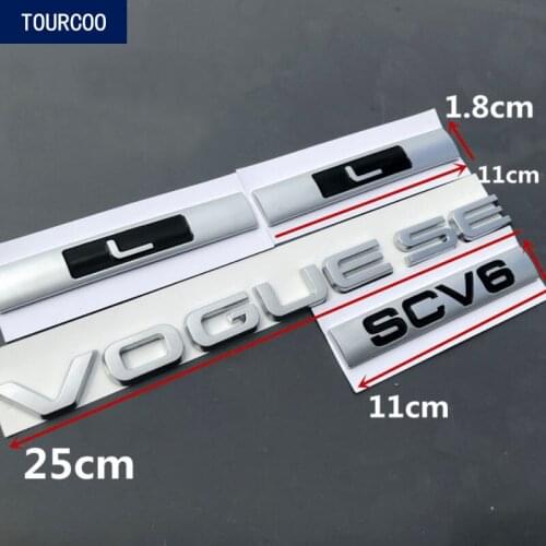 For Range Lover Tailgate Emblem Badge Side Decor Stickers Car Styling Refitting Accessories
