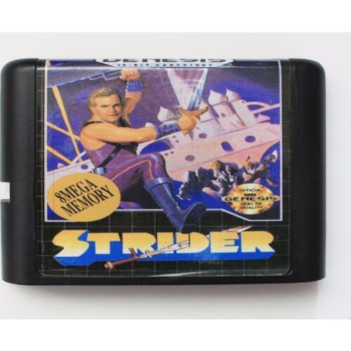 Strider Hiryu 16 bit MD Game Card For Sega Mega Drive For Genesis