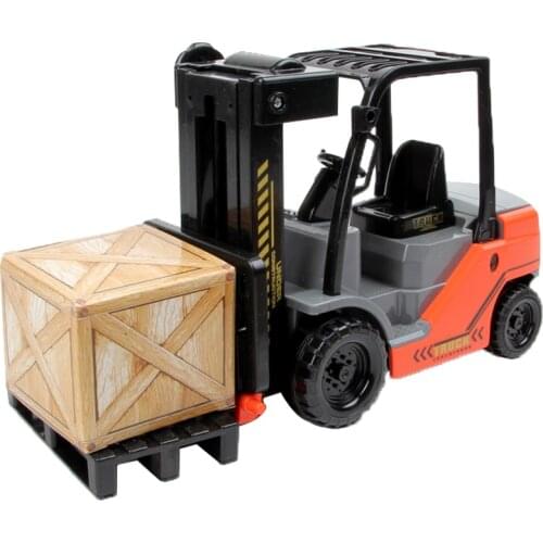 Construction vehicle internal combustion forklift forklift lifting crane child boy toy car model W103
