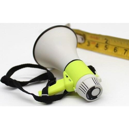 In Stock 1/6 Soldier Toy Model Police Doll Hand-held Horn Green Red Blue 12-inch Movable Doll For Use With Shooting Scenes