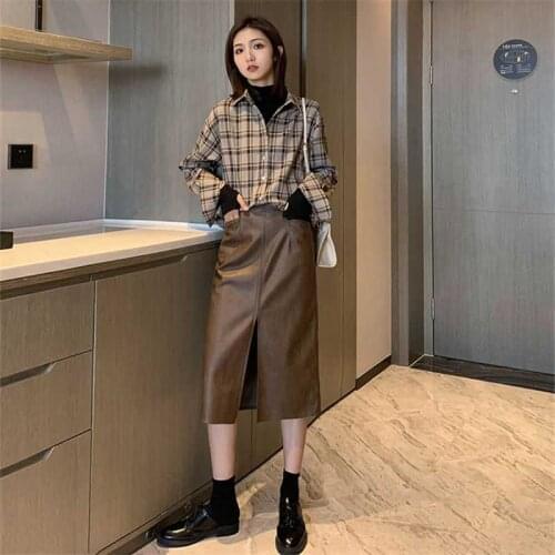 WLWFYWLT Midi Pencil Skirts