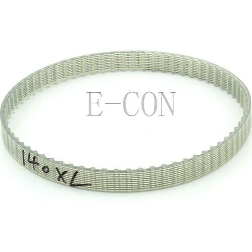 10pcs 140XL Timing Belt L039 70Teeth Width 0.39inch(10mm) with White Prusa Mendel Cords PU XL Positive Drive Pulley for Motor