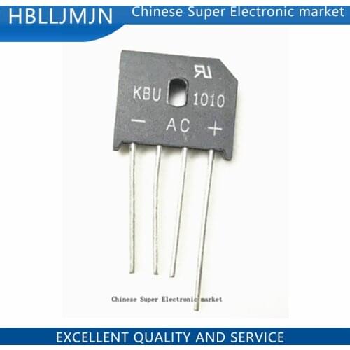 5PCS KBU1010 KBU-1010 10A 1000V