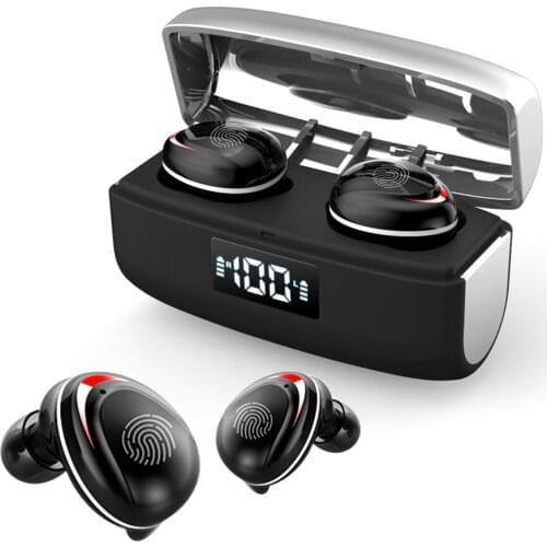 TWS Bluetooth 5.0 Wireless Headphones Hifi Wireless Headphone Waterproof Sports Stereo Earbuds Gaming Headsets With Microphon