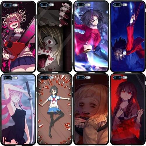 Cover Case for Xiaomi Redmi Note 6 7 9 8T 10T 9S 9A 8A A3 A2 A1 Pro Lite Black Shark Mix Max Future Diary Gasai Yuno