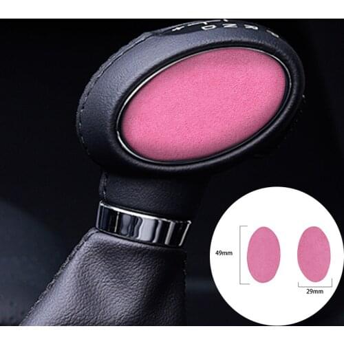 For BMW MINI F54 F55 F56 F57 F60 2014-2020 Alcantara Suede Wrap Car Gears Knob Sides Panel Strip Cover Trim Stickers Accessories