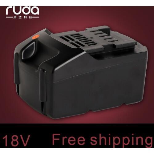 For Metabo Met 18V 4000mAh power tool battery Li-ion,6.25459,625459000,BS18 LT,SB18 LT,SSD18 LT,SSW18 LT,ASE18 LTX,KSA18 LTX