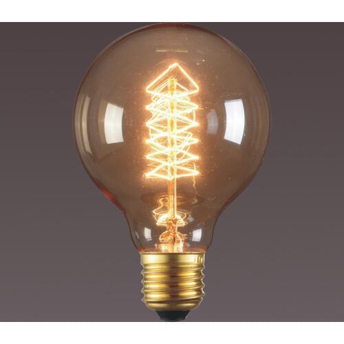 G80 Winding Wire Edison Lamp 40W Edison Retro Tungsten Wire E27 Light Bulbs Retro Decor Led Lights Decoration Light Bulb
