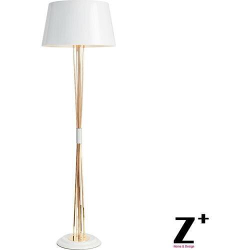 2016 New lights White Lampshade Lighting Floor Polish Finish E14 LED Floor lamp