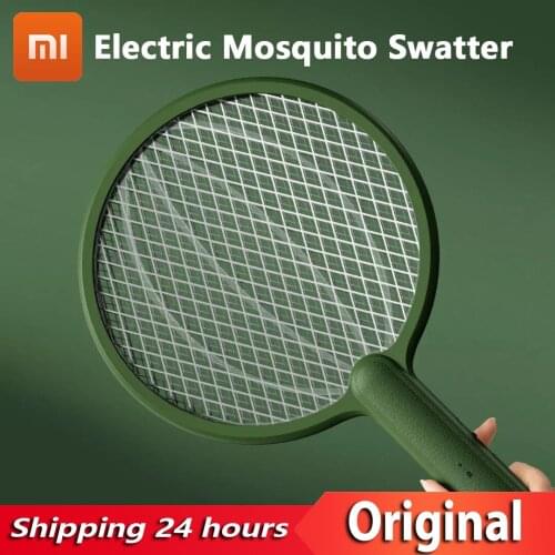 New YOUPIN Qualitell Powerful Electric Mosquito Swatter Handheld Household Mosquito Killer Can be Hung Double Safety Switch