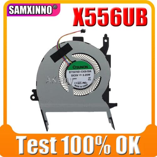 Laptop CPU Cooling Fan For Asus X556UB X556 EF75070S1-C430-S9A