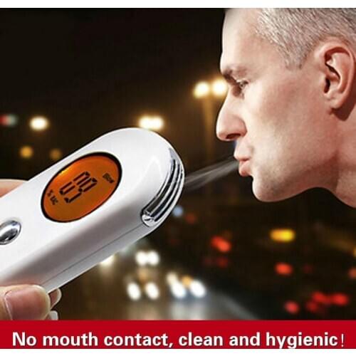 Hot Sale Professional LCD Screen Alcohol Breath Tester Breathalyzer Detector Test Device Portable Car Electronics Accessories