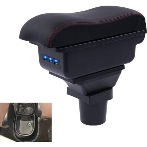 For Toyota yaris vitz Armrest box Centre Console Storage Box with USB interface decoration accesso