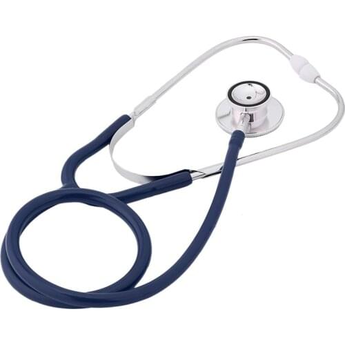 Portable Single Head Stethoscope Professional Cardiology Stethoscope Doctor Medical Equipment Student Vet Nurse Medical Device