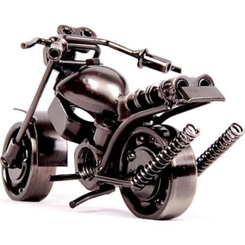 Lovely Mini Metal Model Motorcycles 2Color Iron Motorbike Models Toy Boys Gifts Kids Toys Wheel Can be Moved