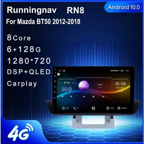 Runningnav For Mazda BT50 2 2012 2013 2014 2015 2016 2017 2018 Android Car Radio Multimedia Video Player Navigation GPS