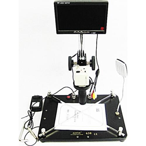 AOYUE 638 CCD System PCB Inspection Camera PCB Inspection System for Bga Rework Station
