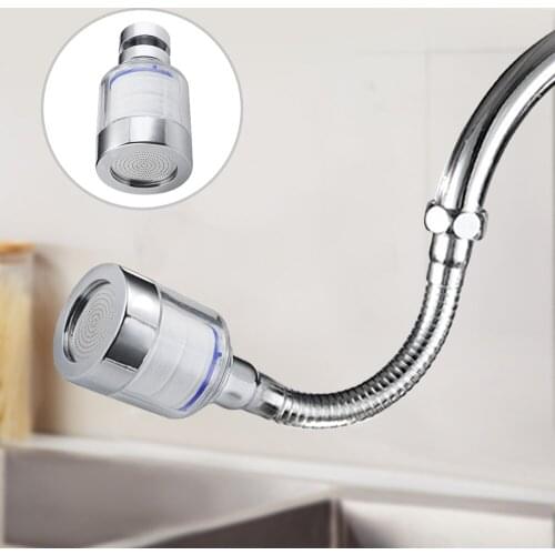 Kitchen Faucet Bubbler High Pressure Water Saving Nozzle Extension Tap Adapter Bathroom Sink Shower Spray Rotatable Accessories